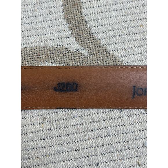 Johnston & Murphy cowhide dress belt- made in USA-black/brown, j280, size 34 - Picture 9 of 17